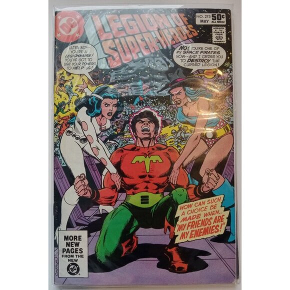 Legion of Super-Heroes #275 (1980) Gerry Conway Bagged and Boarded Comic Book - Picture 3 of 3